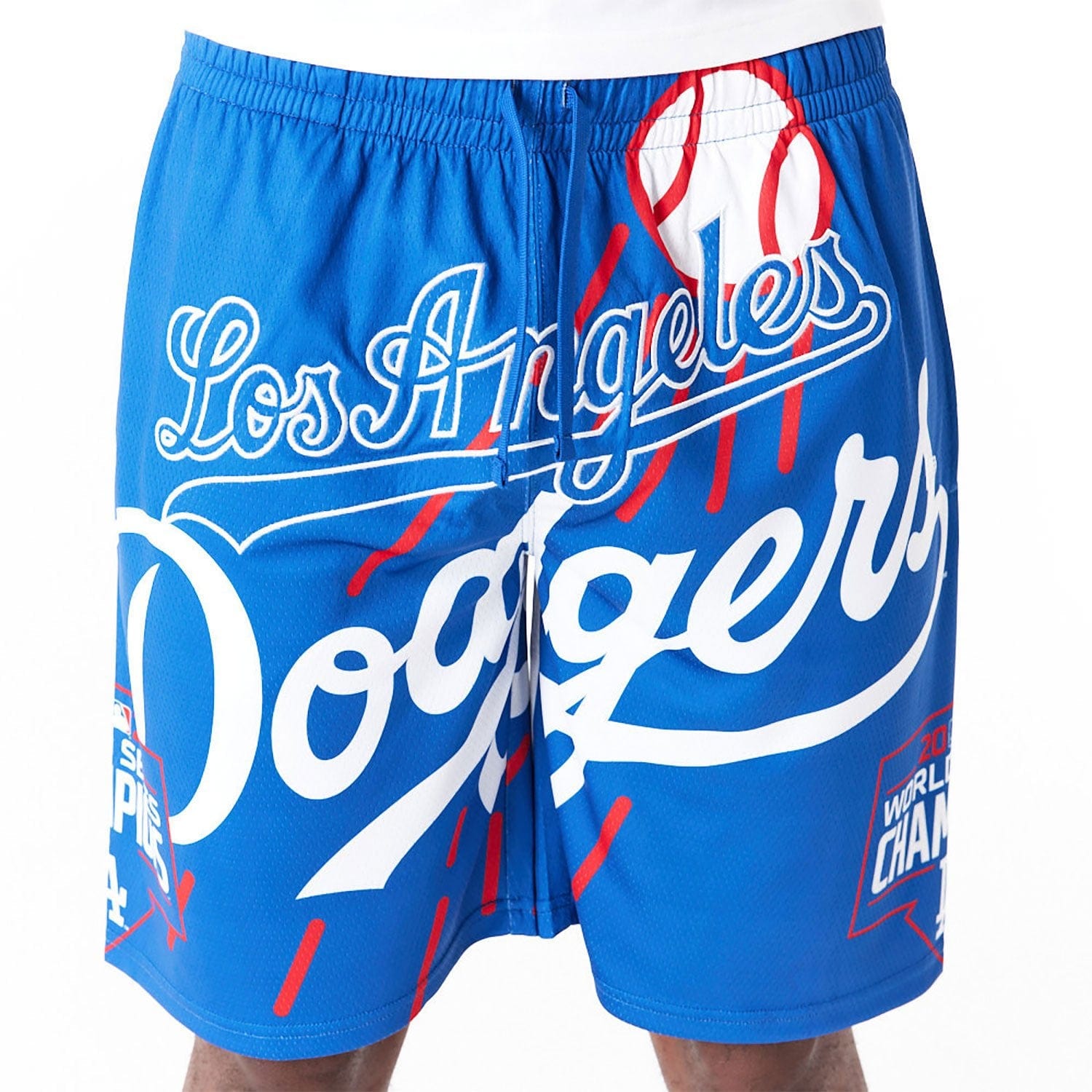 Los Angeles Dodgers MLB Large Logo Short blau - STADIUMDREAMS