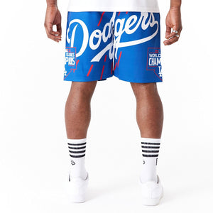 Los Angeles Dodgers MLB Large Logo Short blau - STADIUMDREAMS