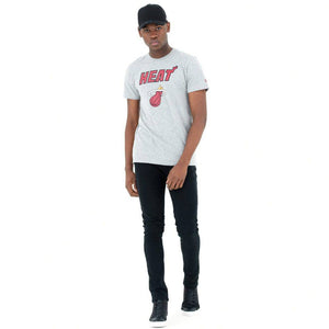 Miami Heat NBA Regular T-Shirt grau - STADIUMDREAMS