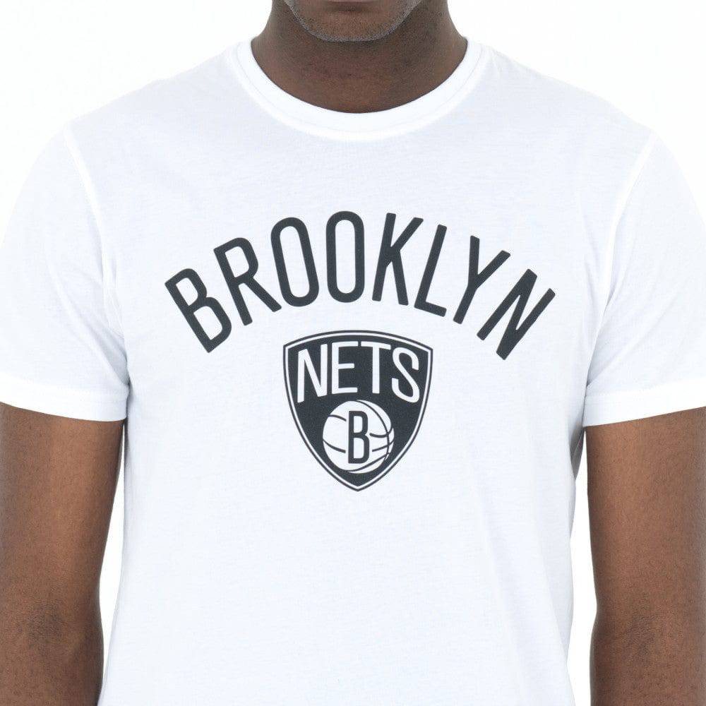 Brooklyn Nets NBA Regular T-Shirt weiss - STADIUMDREAMS