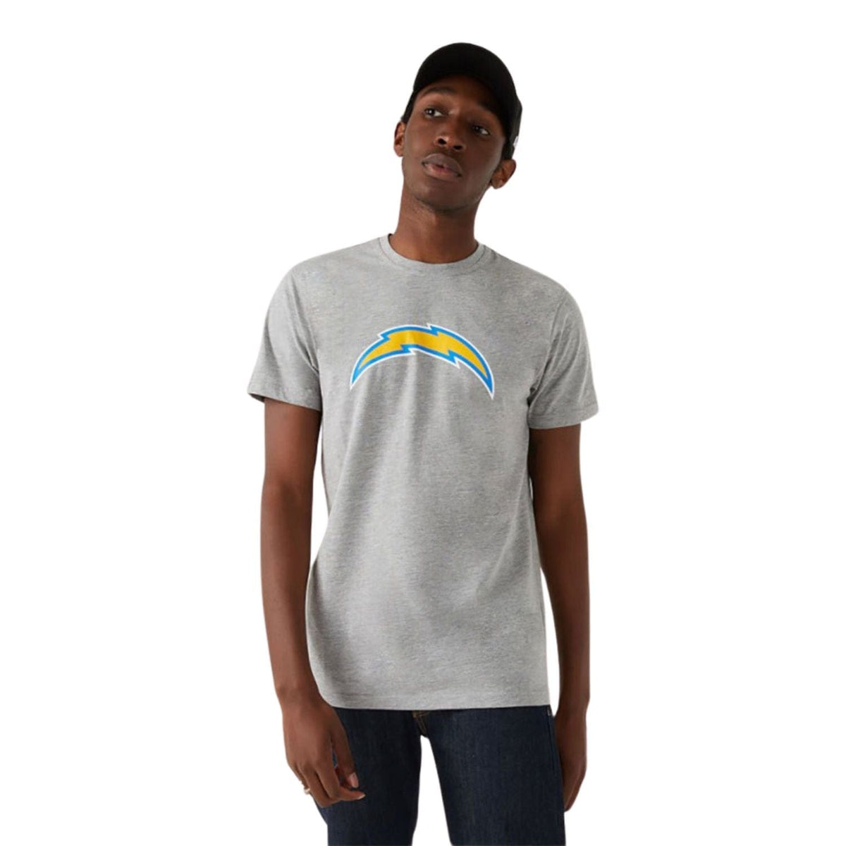 Los Angeles Chargers New Era NFL Regular T-Shirt Grau - STADIUMDREAMS