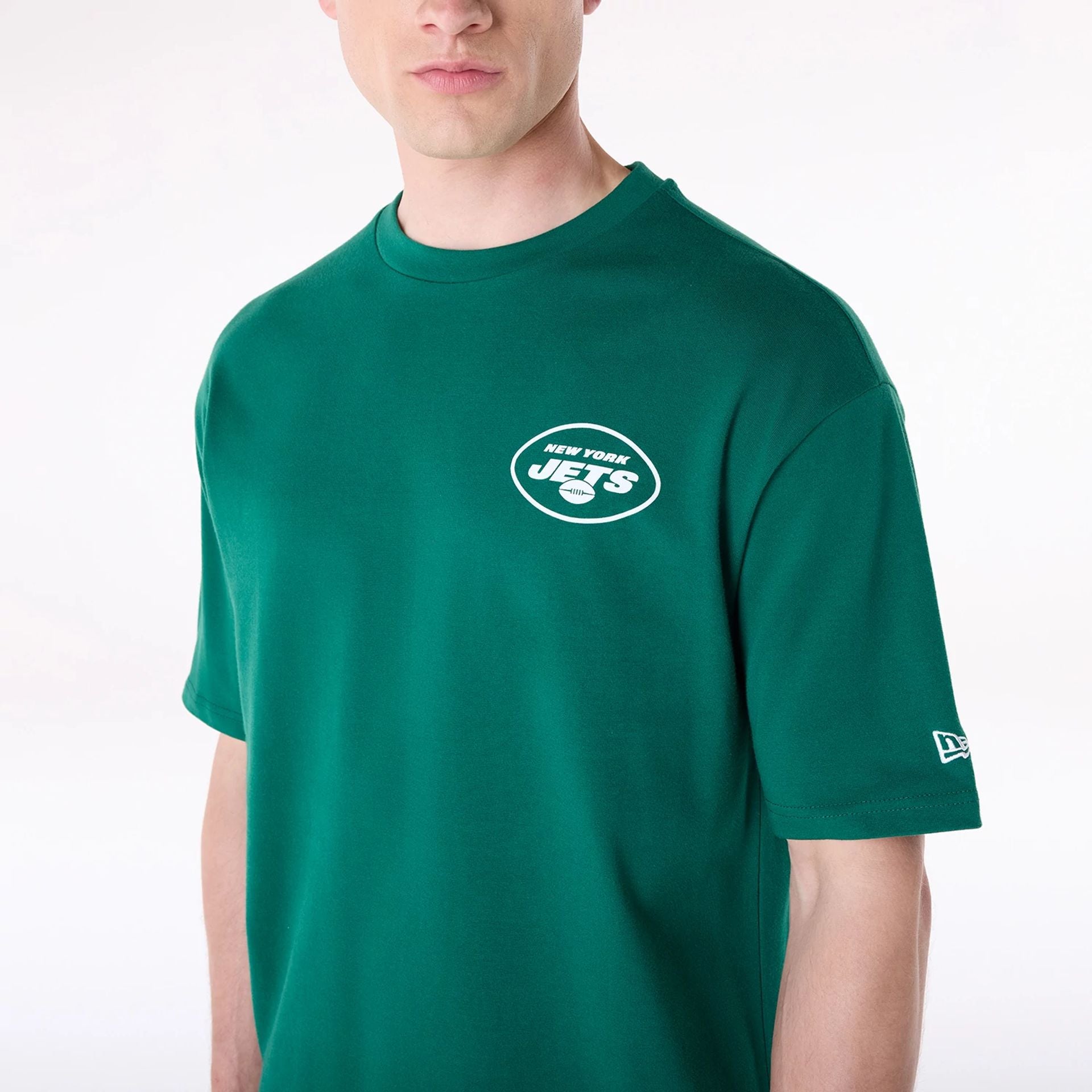 New York Jets New Era Backprint Oversized NFL T-Shirt Grün - STADIUMDREAMS