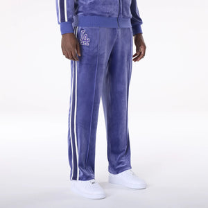 Los Angeles Dodgers New Era Velour MLB Jogginghose Lila - STADIUMDREAMS