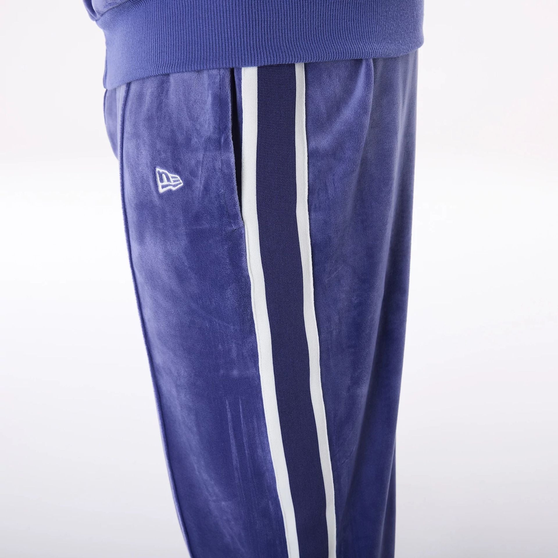 Los Angeles Dodgers New Era Velour MLB Jogginghose Lila - STADIUMDREAMS