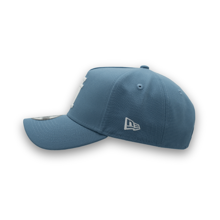Los Angeles Dodgers Upside Down New Era 9FORTY A-Frame MLB Cap Faded Blau StadiumDreams Exclusive