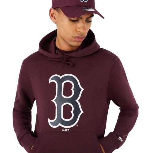 Boston Red Sox MLB Team Logo Hoodie lila - STADIUMDREAMS