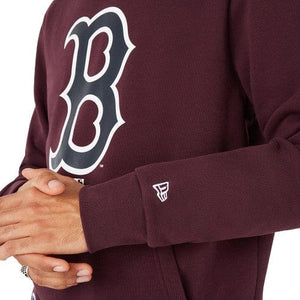 Boston Red Sox MLB Team Logo Hoodie lila - STADIUMDREAMS