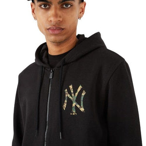 New York Yankees MLB Infill Logo Hoodie schwarz - STADIUMDREAMS