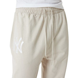 New York Yankees MLB League Essentials Jogger Sweatpants beige - STADIUMDREAMS