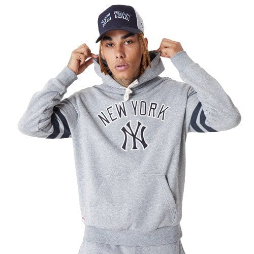 New York Yankees MLB Lifestyle Oversized Hoodie grau - STADIUMDREAMS