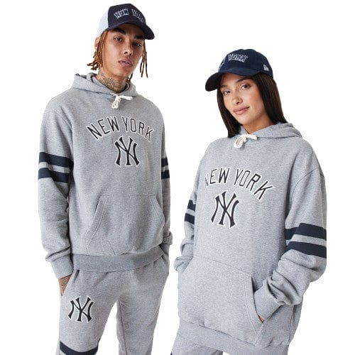 New York Yankees MLB Lifestyle Oversized Hoodie grau - STADIUMDREAMS