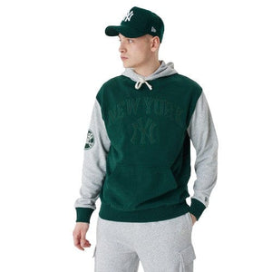 New York Yankees MLB Team Patch Oversized Hoodie grün - STADIUMDREAMS