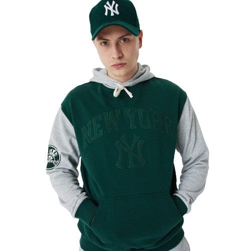 New York Yankees MLB Team Patch Oversized Hoodie grün - STADIUMDREAMS