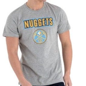 Denver Nuggets NBA Regular T-Shirt grau - STADIUMDREAMS