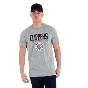 Los Angeles Clippers NBA Regular T-Shirt grau - STADIUMDREAMS