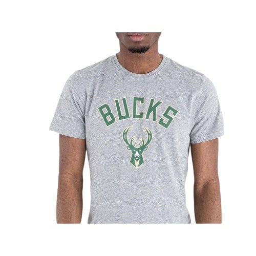 Milwaukee Bucks NBA Regular T-Shirt grau - STADIUMDREAMS