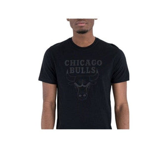 Chicago Bulls NBA Regular T-Shirt allblack - STADIUMDREAMS