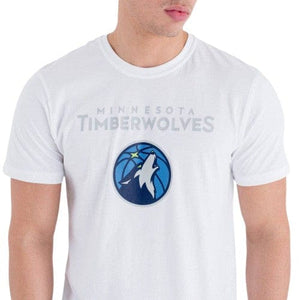 Minnesota Timberwolves NBA Regular T-Shirt weiss - STADIUMDREAMS