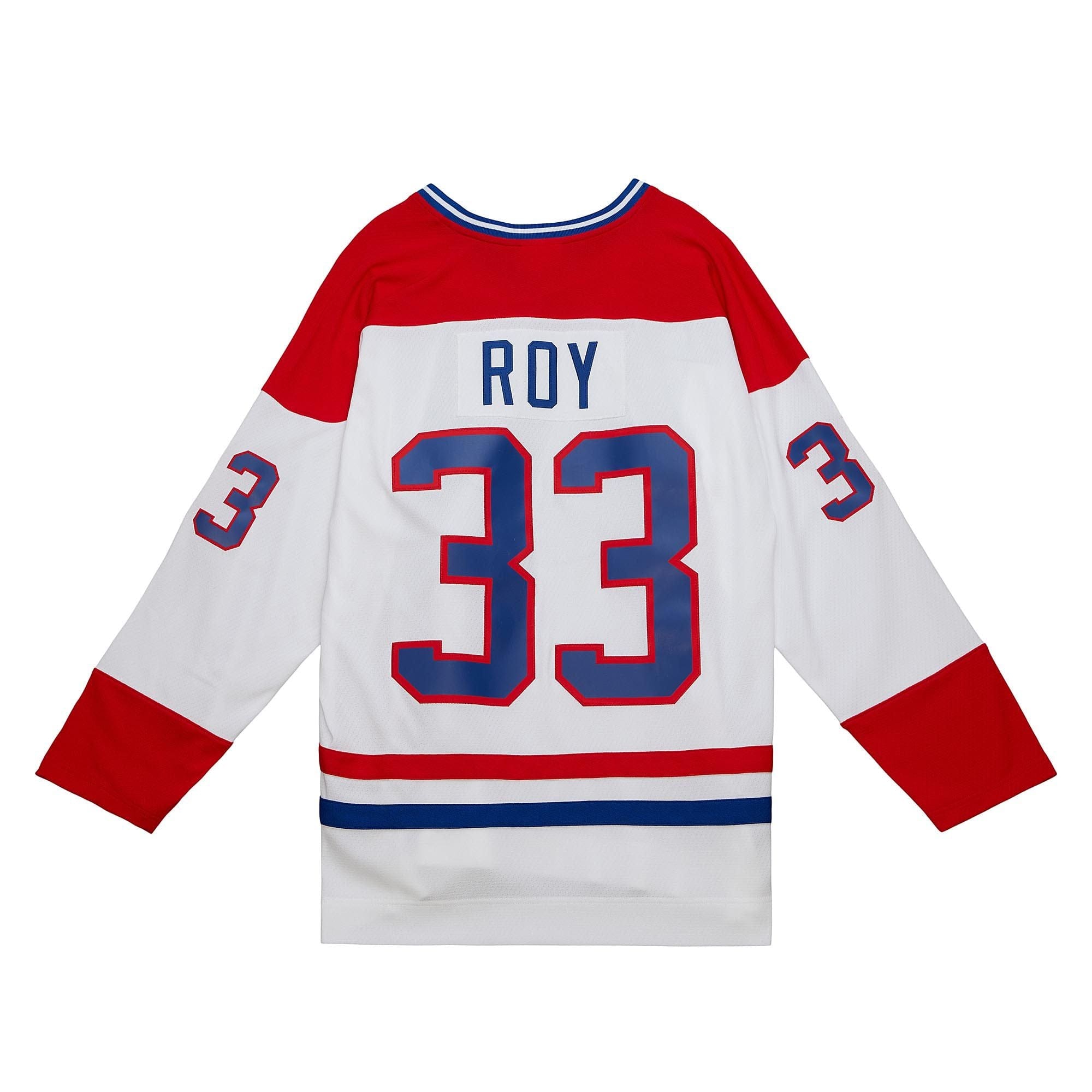 Montreal Canadiens Patrick Roy Mitchell & Ness 1992 NHL Trikot Weiss - STADIUMDREAMS