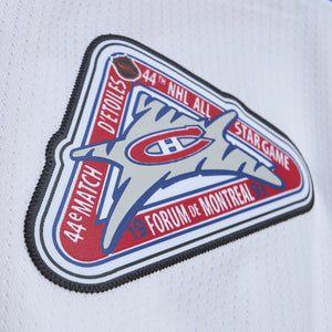 Montreal Canadiens Patrick Roy Mitchell & Ness 1992 NHL Trikot Weiss - STADIUMDREAMS