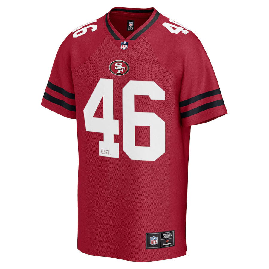 San Francisco 49ers Fanatics NFL Core Foundation Trikot Rot - STADIUMDREAMS