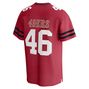 San Francisco 49ers Fanatics NFL Core Foundation Trikot Rot - STADIUMDREAMS