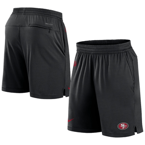 San Francisco 49ers NFL Sideline Nike Dri-FIT Knit Short - STADIUMDREAMS