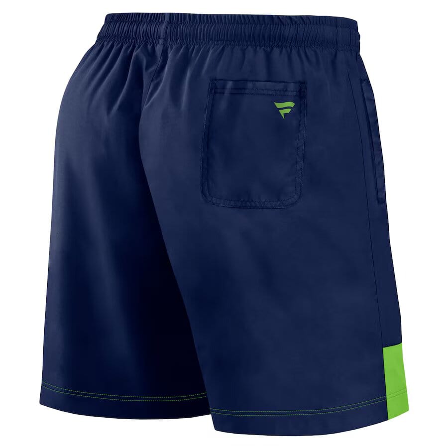 Seattle Seahawks Fanatics NFL Woven Short Navy - STADIUMDREAMS