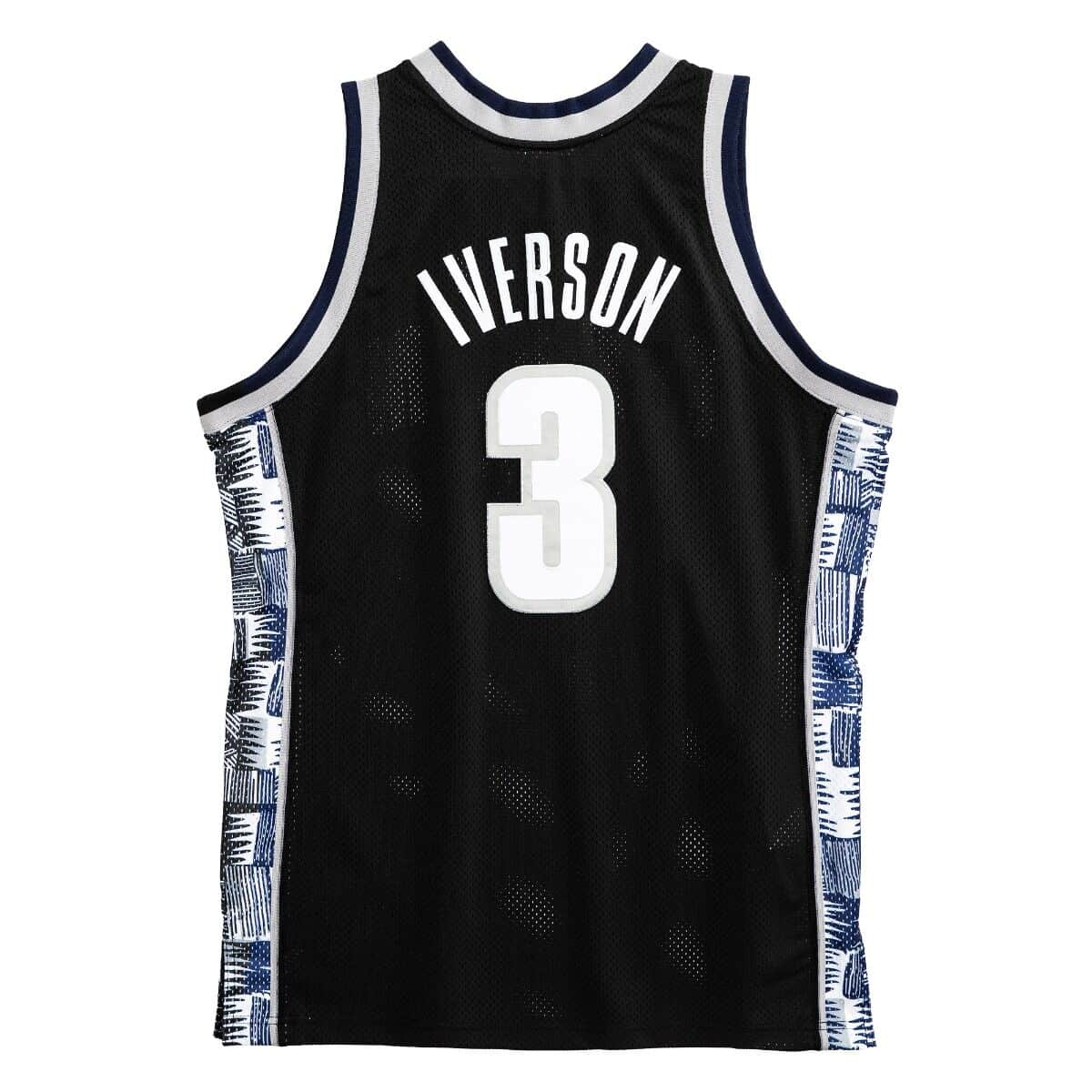 Allen Iverson Georgetown Hoyas NCAA Swingman Trikot 1995-1996 schwarz - STADIUMDREAMS