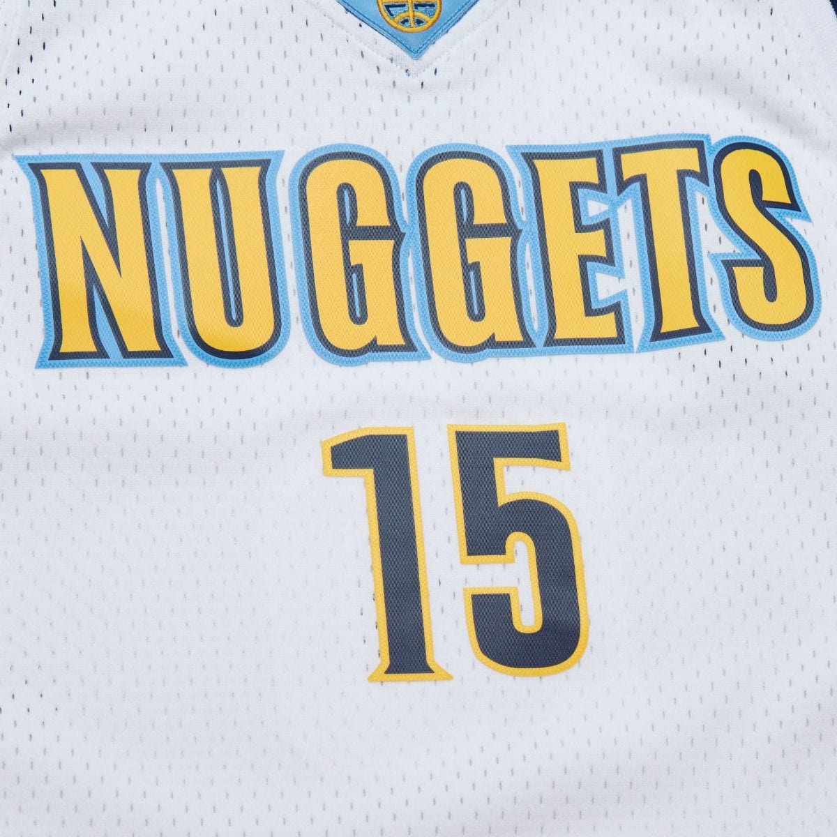 Nikola Jokic #15 Denver Nuggets Mitchell & Ness NBA Swingman Trikot 2016 Weiß - STADIUMDREAMS