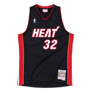 Shaquille O’Neal Miami Heat Mitchell & Ness NBA Swingman Trikot 2005-2006 Schwarz - STADIUMDREAMS