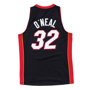 Shaquille O’Neal Miami Heat Mitchell & Ness NBA Swingman Trikot 2005-2006 Schwarz - STADIUMDREAMS