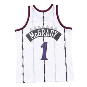 Tracy McGrady Toronto Raptors Mitchell & Ness NBA Swingman Trikot 1998-1999 Weiss - STADIUMDREAMS