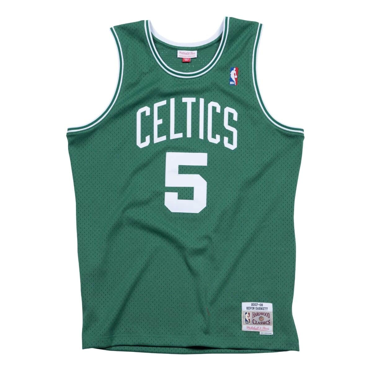 Kevin Garnett Boston Celtics Mitchell & Ness NBA Swingman Trikot 2007-2008 Grün - STADIUMDREAMS