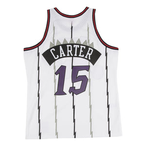 Vince Carter Toronto Raptors Mitchell & Ness NBA Swingman Trikot 1998-1999 Weiss - STADIUMDREAMS