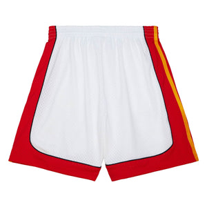 Miami Heat Mitchell & Ness NBA Swingman Shorts 2005 Weiss - STADIUMDREAMS