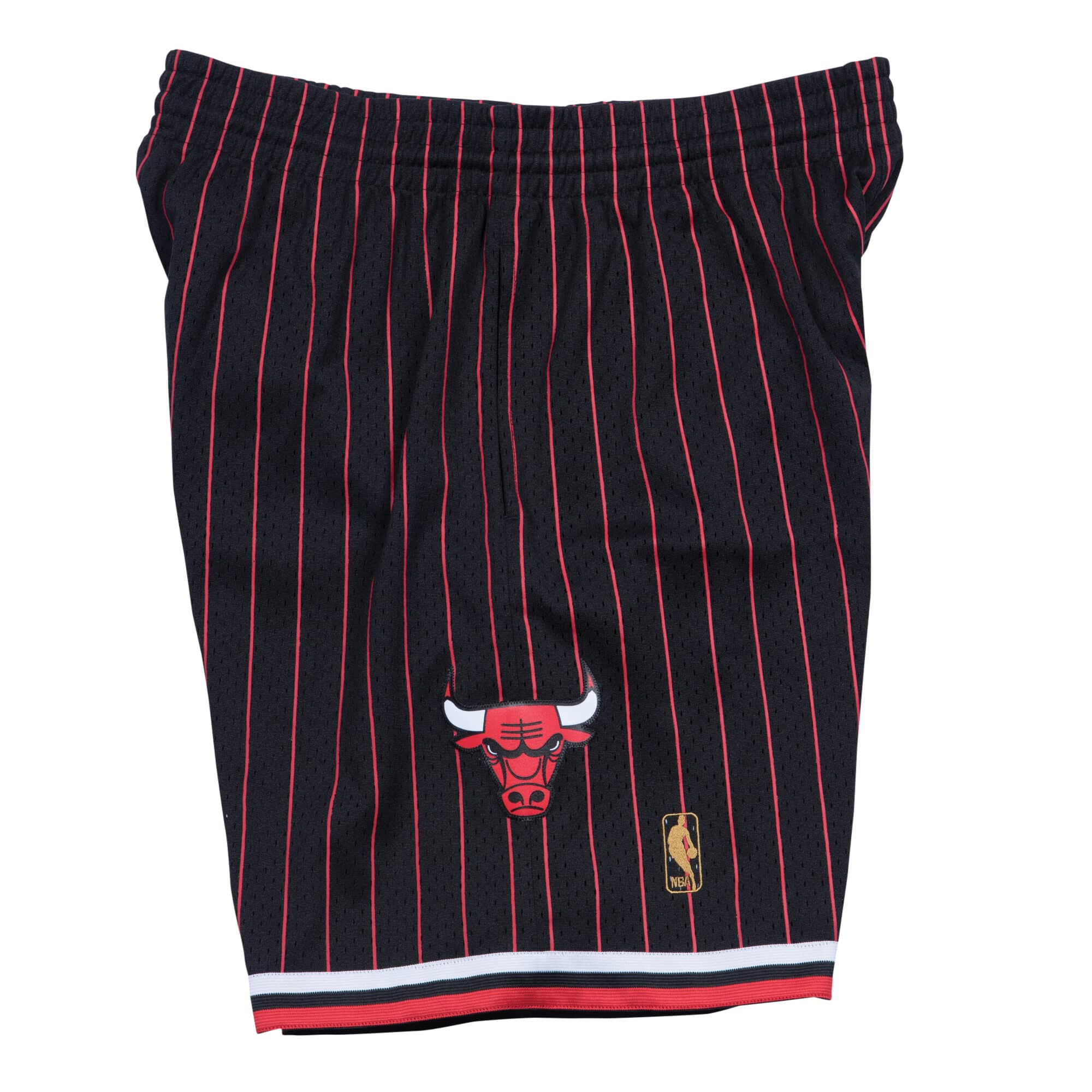 Chicago Bulls Mitchell & Ness NBA Swingman Shorts 1995-1996 Schwarz - STADIUMDREAMS