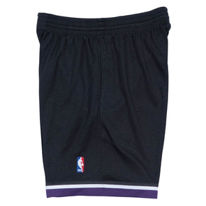 Sacramento Kings Mitchell & Ness NBA Swingman Shorts 2000-2001 Schwarz - STADIUMDREAMS