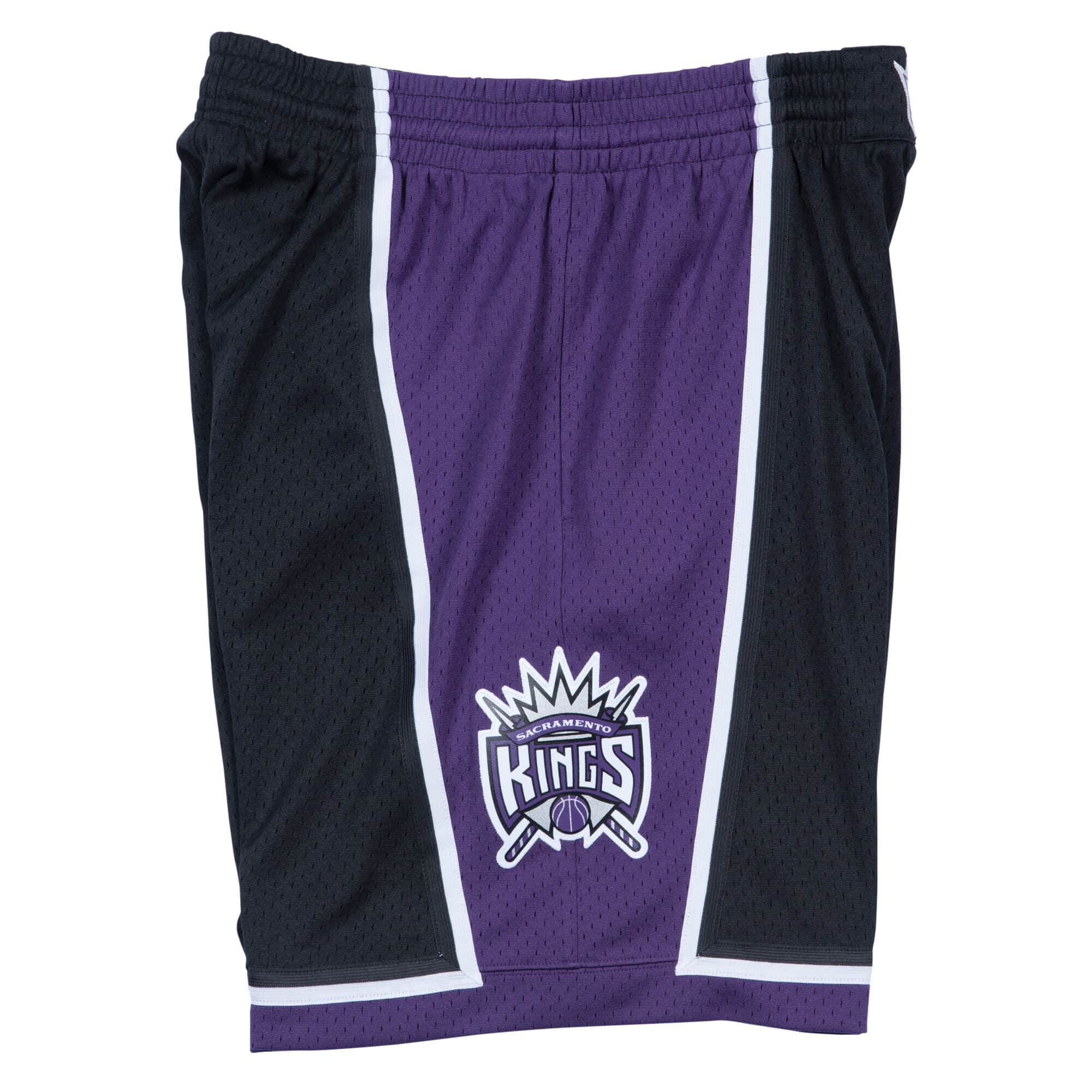 Sacramento Kings Mitchell & Ness NBA Swingman Shorts 2000-2001 Schwarz - STADIUMDREAMS