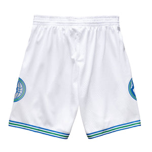 Minnesota Timberwolves Mitchell & Ness NBA Swingman Shorts 1995 Weiss - STADIUMDREAMS