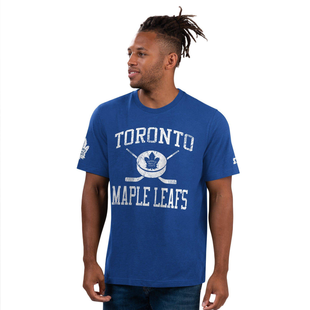 Toronto Maple Leafs NHL Touch Down T-Shirt blau - STADIUMDREAMS