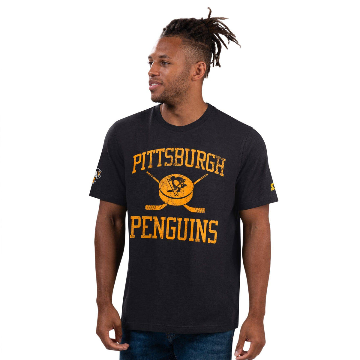 Pittsburgh Penguins NHL Touch Down T-Shirt schwarz - STADIUMDREAMS