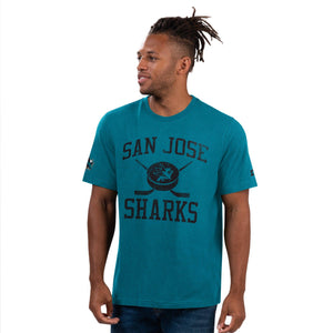 STARTER T-Shirts San Jose Sharks NHL Touch Down T-Shirt türkis