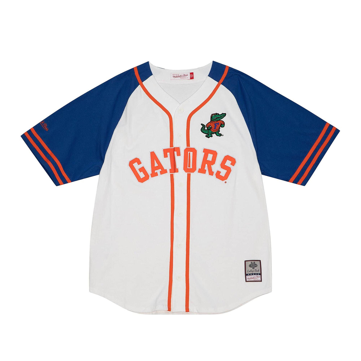 Florida Gators NCAA Practise Day Button Front Shirt Trikot weiss - STADIUMDREAMS