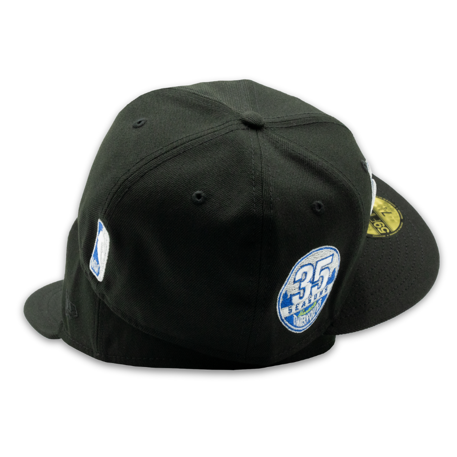 Minnesota Timberwolves New Era NBA 35 Years Anniversary Side Patch 59FIFTY Cap Schwarz - SD Exclusive